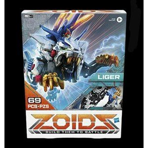 ZOIDS Hasbro Giga Battlers Liger Buildable Figure w/ Motorized Motion